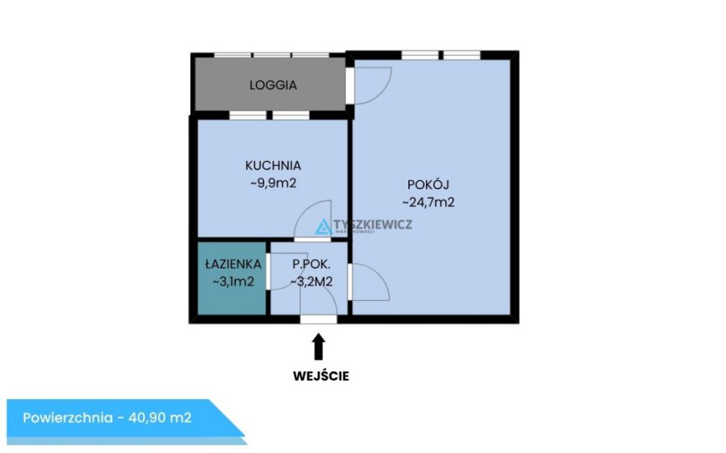 Gdańsk Śródmieście dwa pokoje - zdjęcie 9