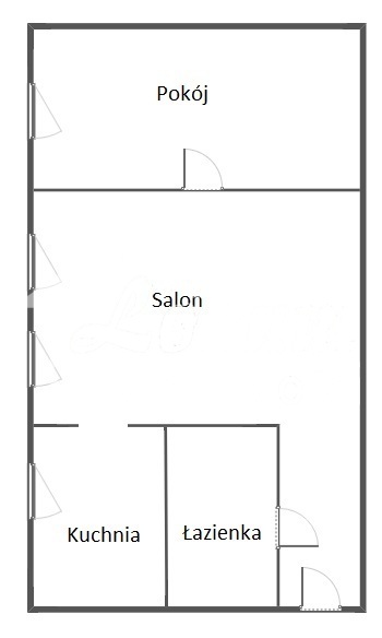 Mieszkanie 39,45&nbsp;m², Szczecin - zdjęcie 7