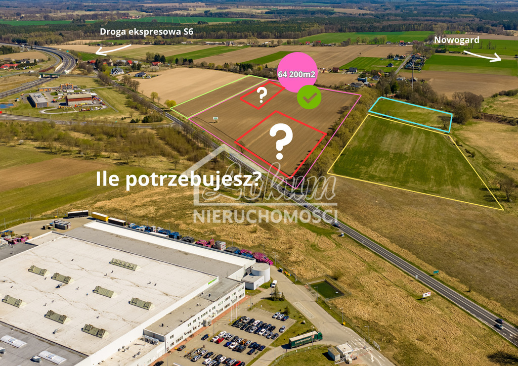 Działka inwestycyjna 6,42&nbsp;ha, Wojcieszyn - zdjęcie 1