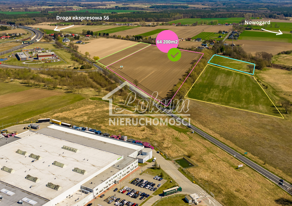 Działka inwestycyjna 6,42&nbsp;ha, Wojcieszyn - zdjęcie 1