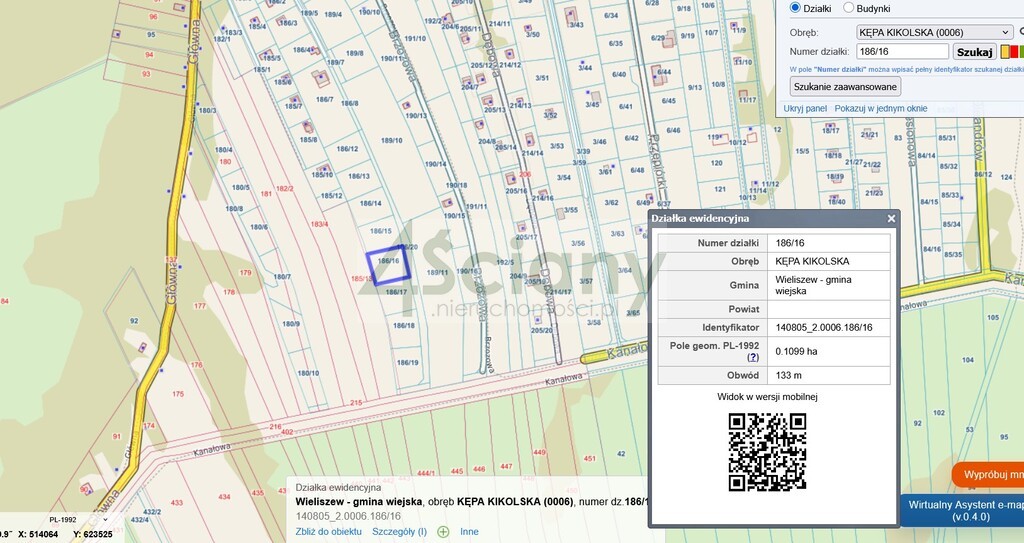 Działka budowlana 1100 m², Sikory - zdjęcie 3