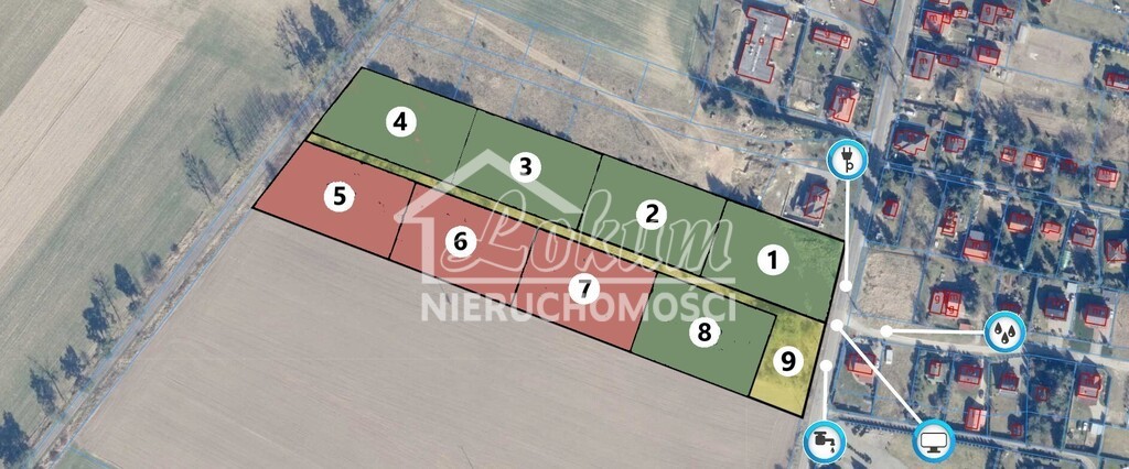 Działka budowlana 3005 m², Steklno - zdjęcie 3