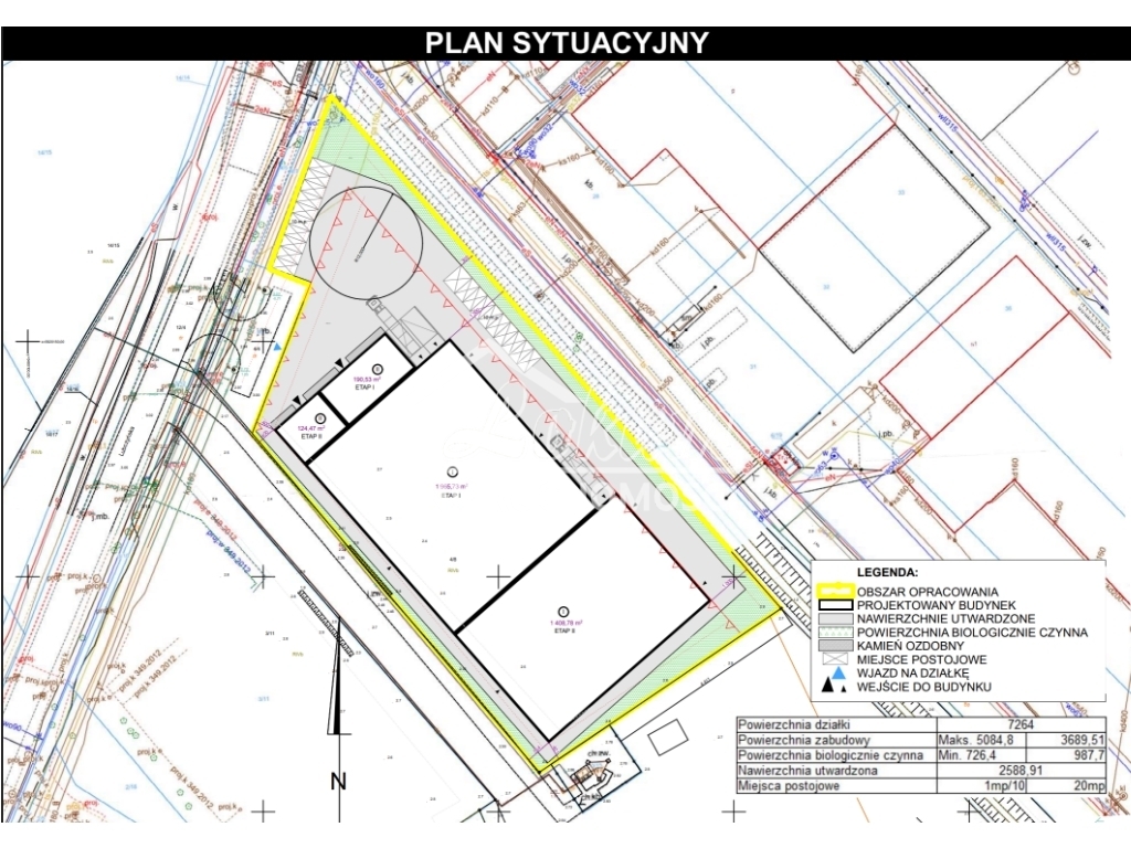 Działka inwestycyjna 7246 m², Szczecin, Dąbie, Lubczyńska - zdjęcie 2