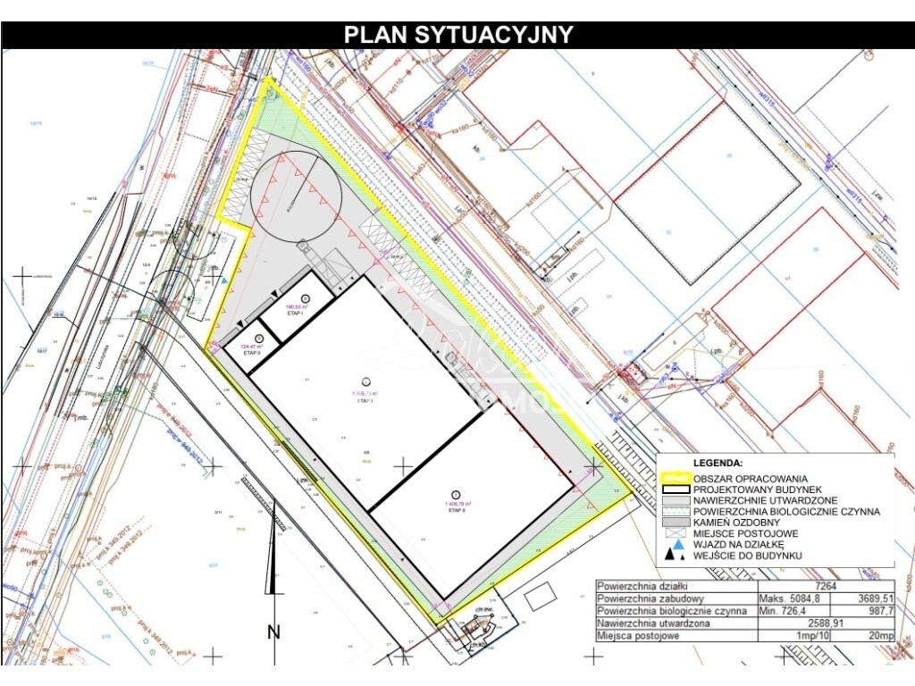 Działka inwestycyjna 7246 m², Szczecin, Dąbie, Lubczyńska - zdjęcie 2