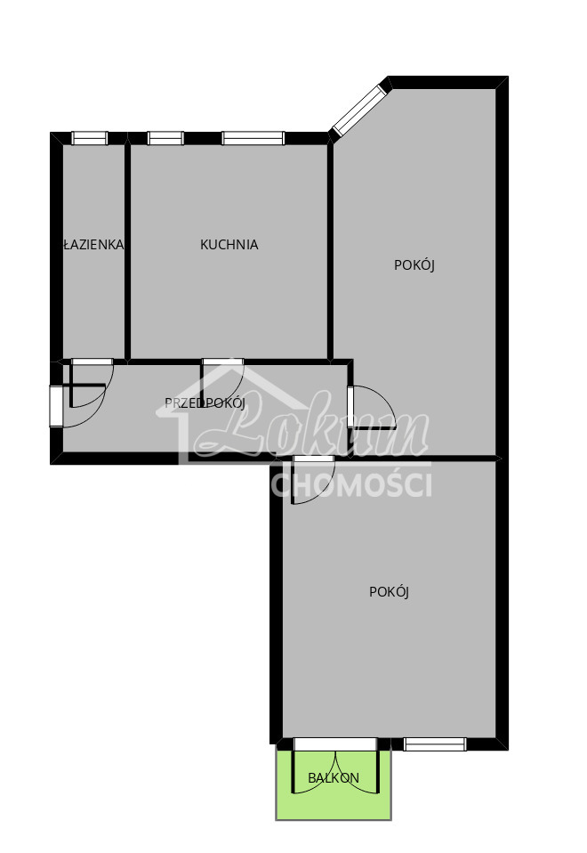 Mieszkanie 67,89&nbsp;m², Szczecin, Śródmieście, Pocztowa - zdjęcie 17