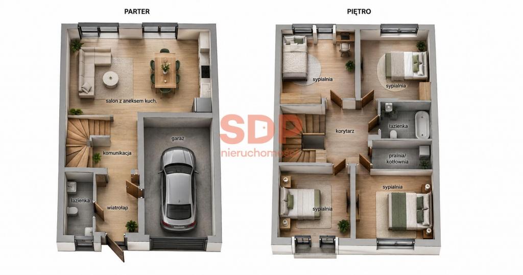 Dom 113 m², Iwiny, Słoneczna - zdjęcie 4