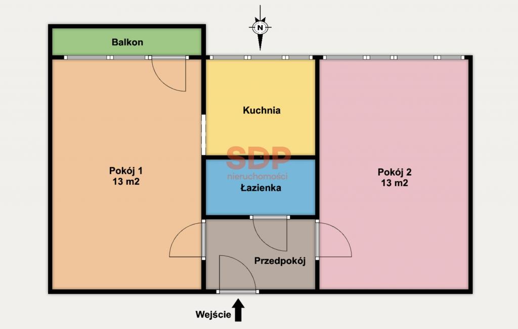 Mieszkanie 37&nbsp;m², Łódź, Plantowa - zdjęcie 14