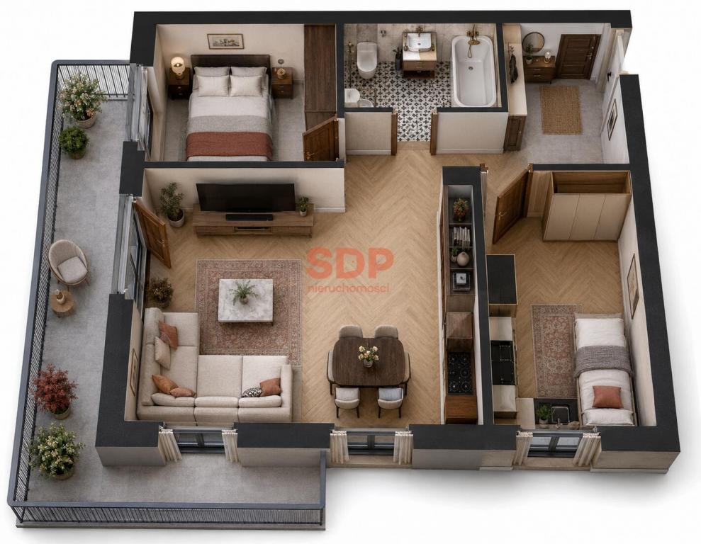Mieszkanie 55 m², Wrocław, Główna - zdjęcie 2