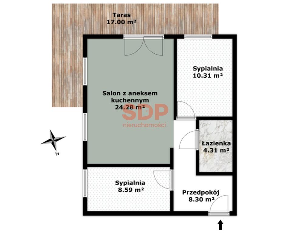 Mieszkanie 55 m², Wrocław, Główna - zdjęcie 3