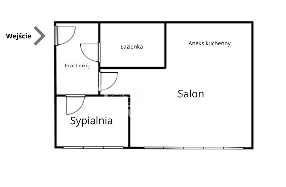 Mieszkanie 34,98&nbsp;m², Szczecin, Śródmieście, Unisławy - zdjęcie 14
