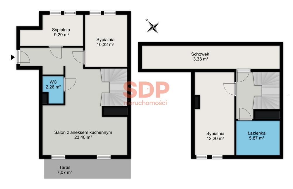 Mieszkanie 78&nbsp;m², Wrocław, Jeździecka - zdjęcie 4