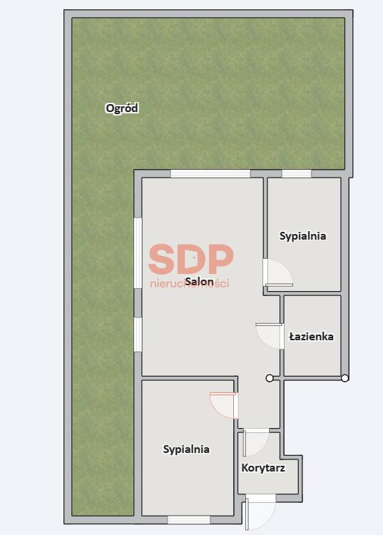 Mieszkanie 58 m², Wrocław, Maślicka - zdjęcie 6