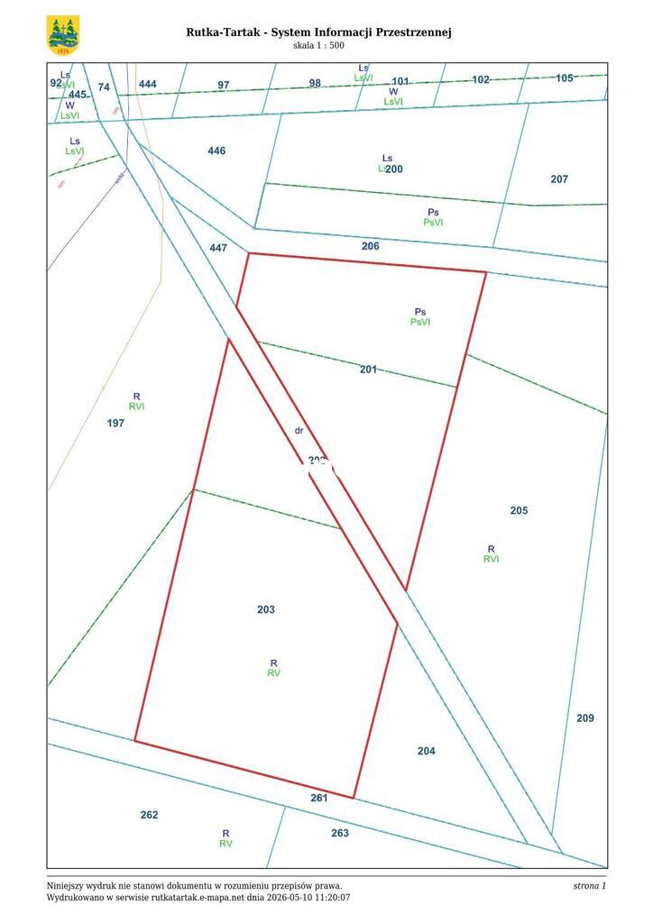 Działka rolna 1163 m², Polimonie - zdjęcie 4