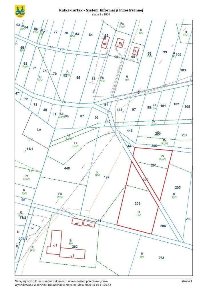 Działka rolna 1163 m², Polimonie - zdjęcie 5