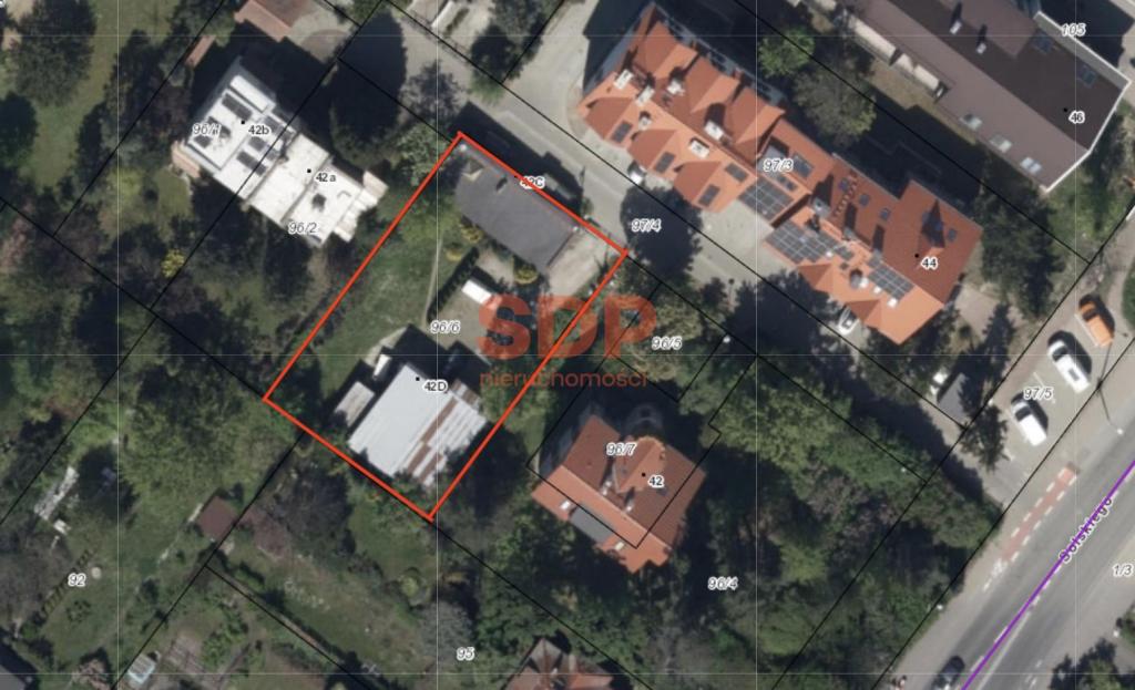 Działka budowlana 752 m², Wrocław, Śniegockiego Michała - zdjęcie 2
