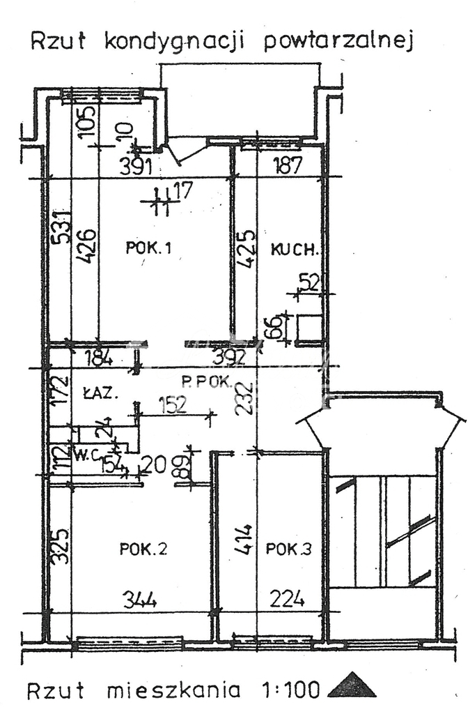 Mieszkanie 62,48&nbsp;m², Szczecin, Arkońskie-Niemierzyn, Fryderyka Chopina - zdjęcie 19