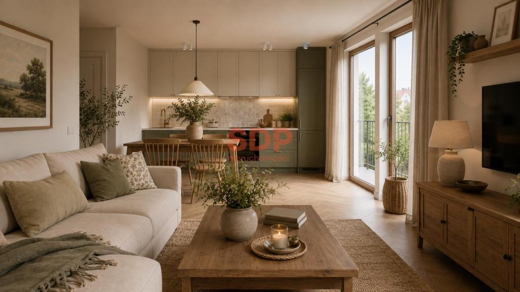 Mieszkanie 48&nbsp;m², Wrocław, Krzyki, Jeździecka - zdjęcie 2