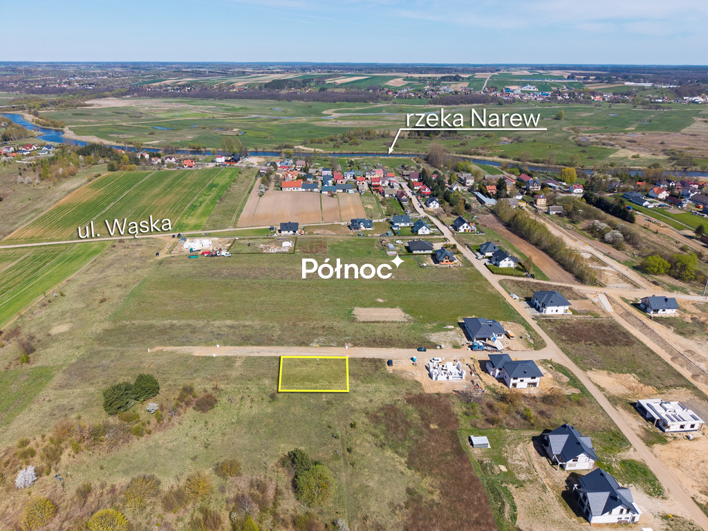 Działka budowlana 751&nbsp;m², Łomża, Wąska - zdjęcie 8