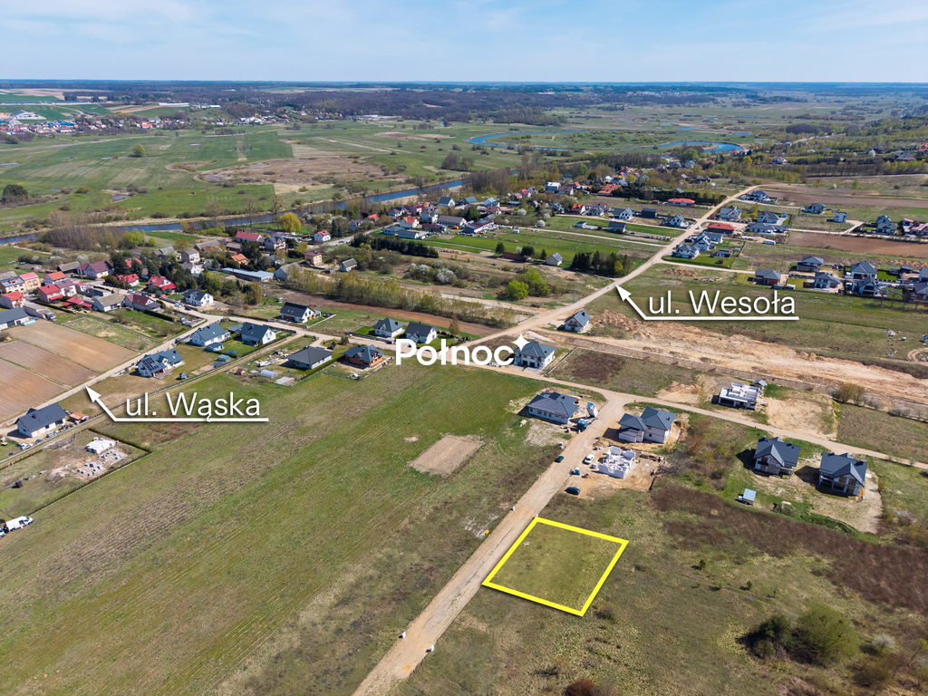 Działka budowlana 751&nbsp;m², Łomża, Wąska - zdjęcie 2