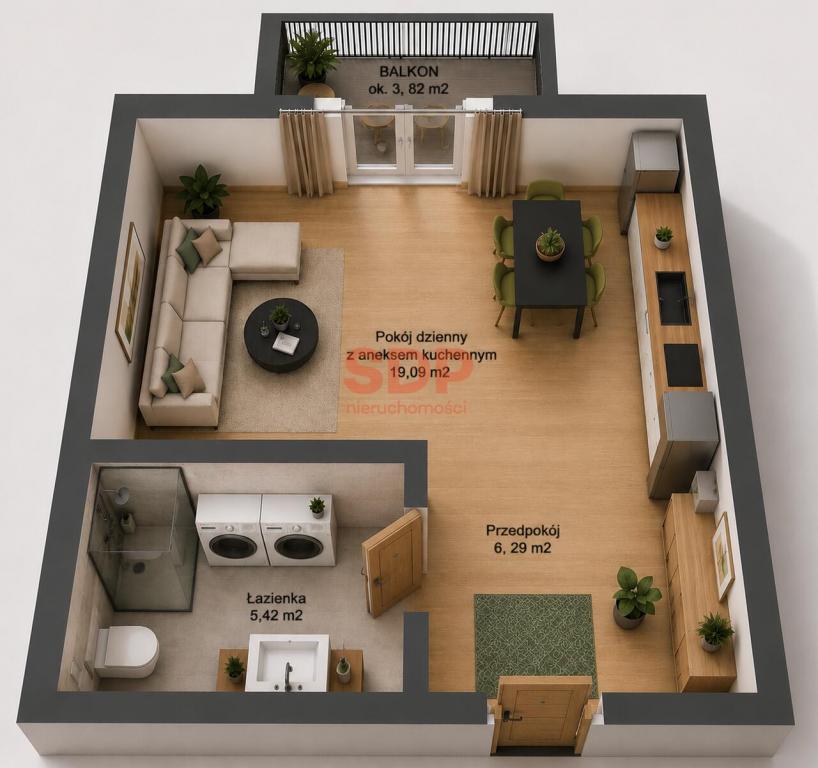 Mieszkanie 30 m², Wrocław, Długa - zdjęcie 1