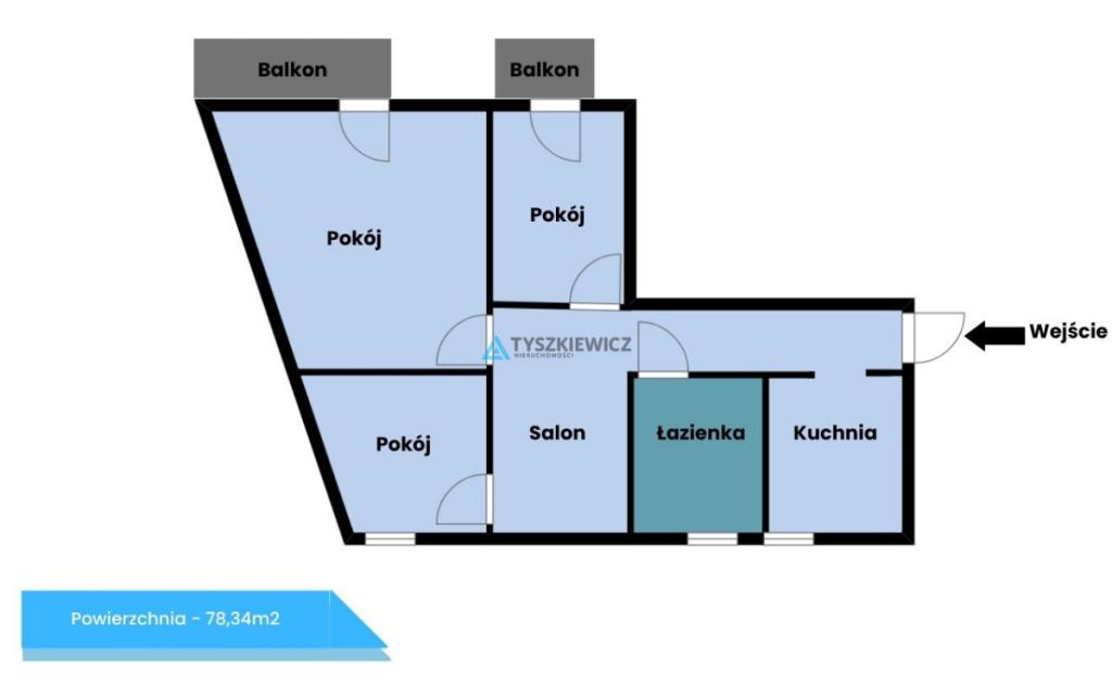 4 pokoje | historyczna kamienica | 2 balkony | - zdjęcie 5