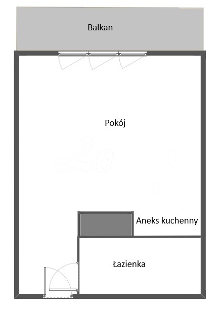Mieszkanie 27&nbsp;m², Szczecin - zdjęcie 6