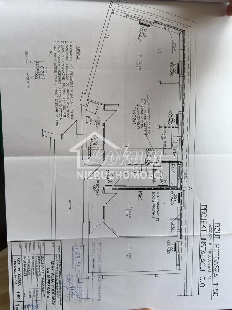Mieszkanie 92&nbsp;m², Szczecin, Śródmieście, marsz. Józefa Piłsudskiego - zdjęcie 14