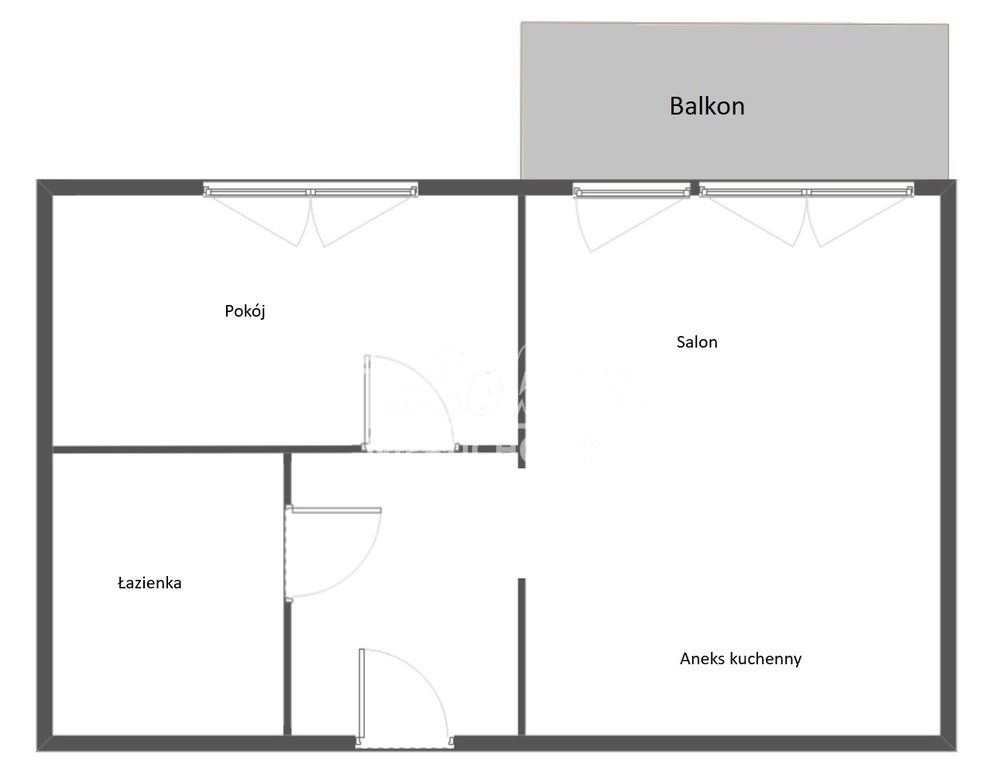 Mieszkanie 28,4&nbsp;m², Szczecin - zdjęcie 12