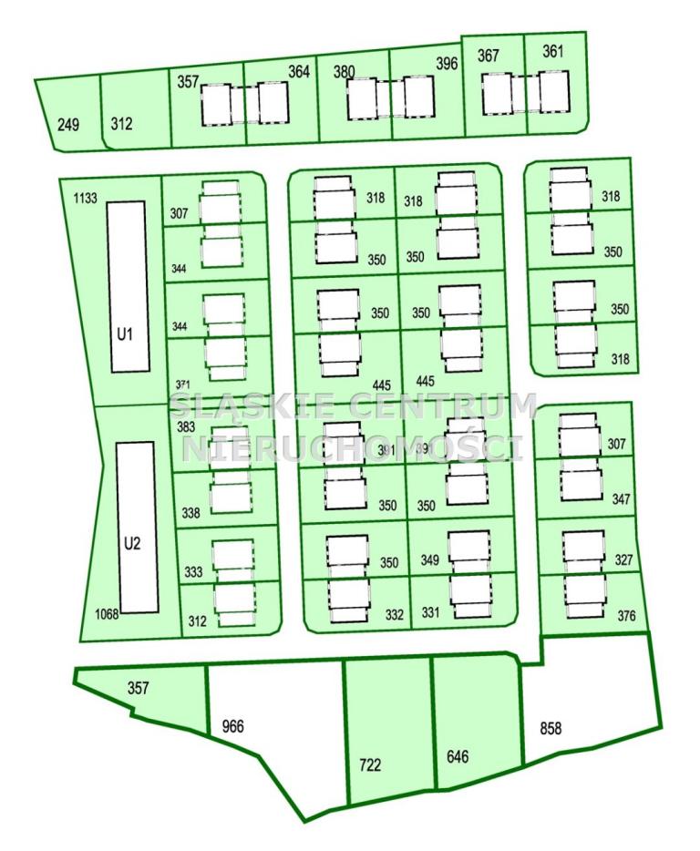 Działka budowlana 858&nbsp;m², Katowice, Podlesie, Kaskady - zdjęcie 4