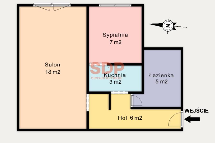 Mieszkanie 38&nbsp;m², Łódź, Bałuty, Zachodnia - zdjęcie 9