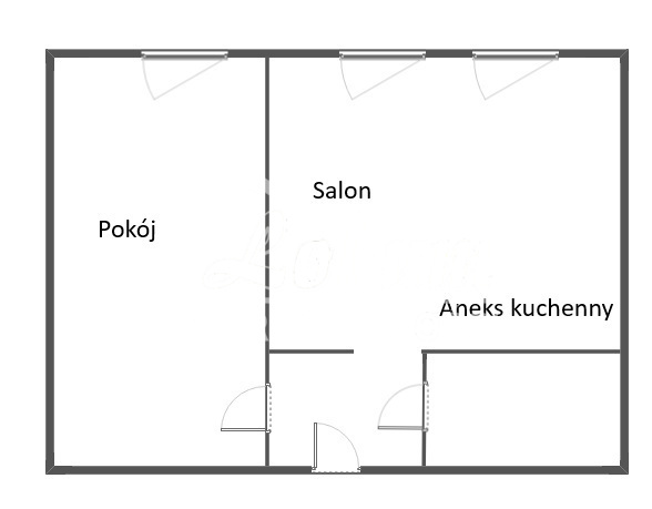 Mieszkanie 42,8&nbsp;m², Szczecin - zdjęcie 4