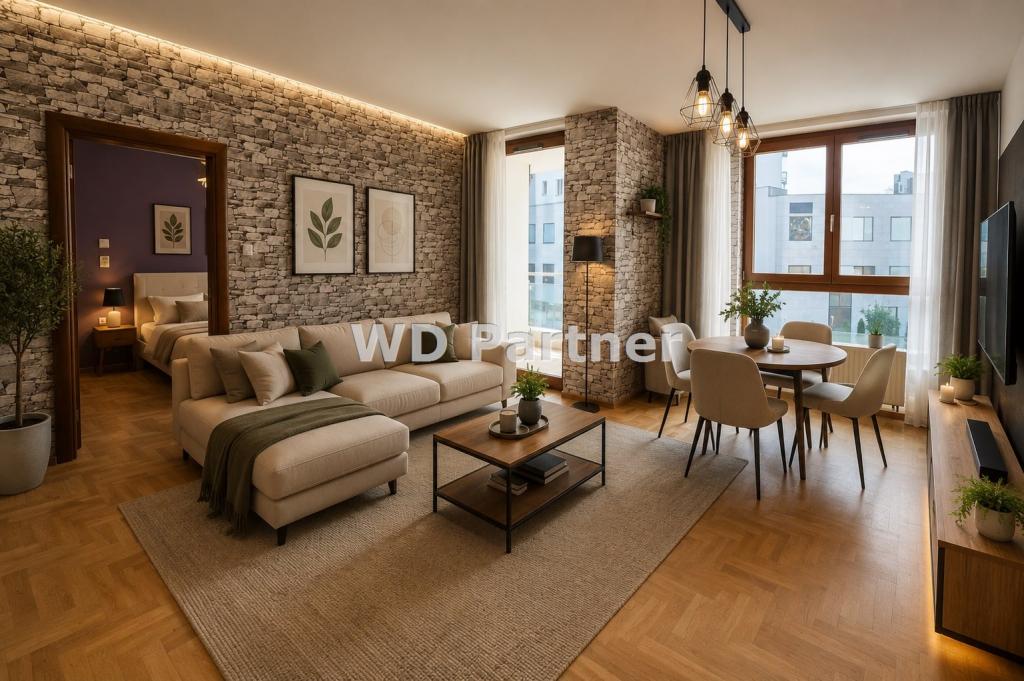 Mieszkanie 49&nbsp;m², Kraków, Krowodrza, Krowoderskich Zuchów - zdjęcie 1