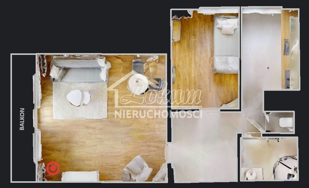 Mieszkanie 49,2 m², Szczecin, Majowe, Maciejowicka - zdjęcie 2