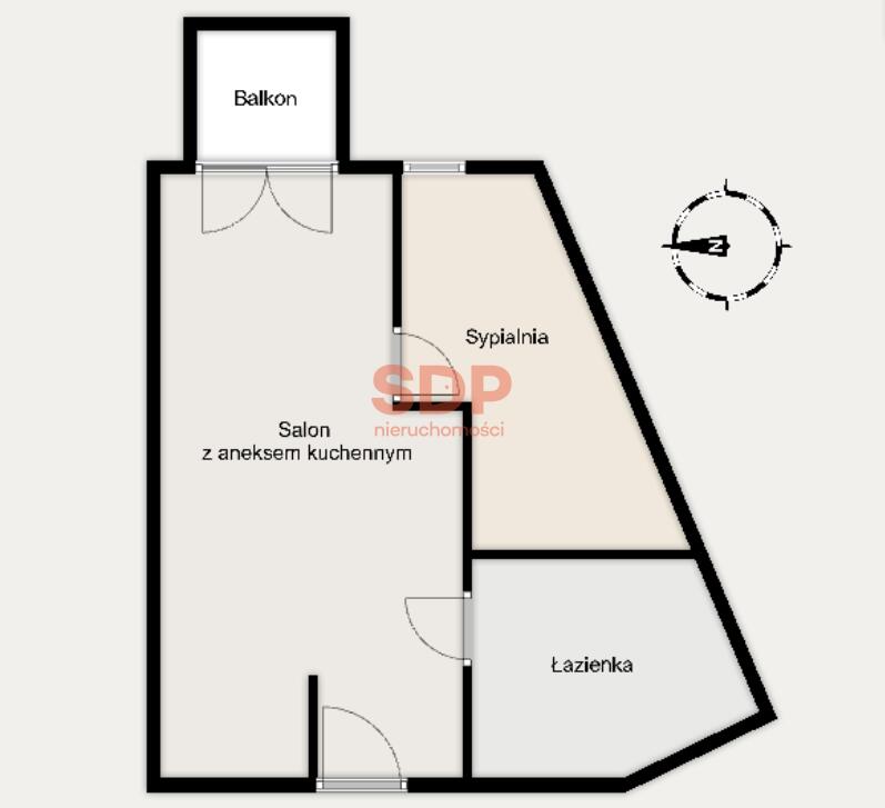 Mieszkanie 43 m², Wrocław, Walońska - zdjęcie 20