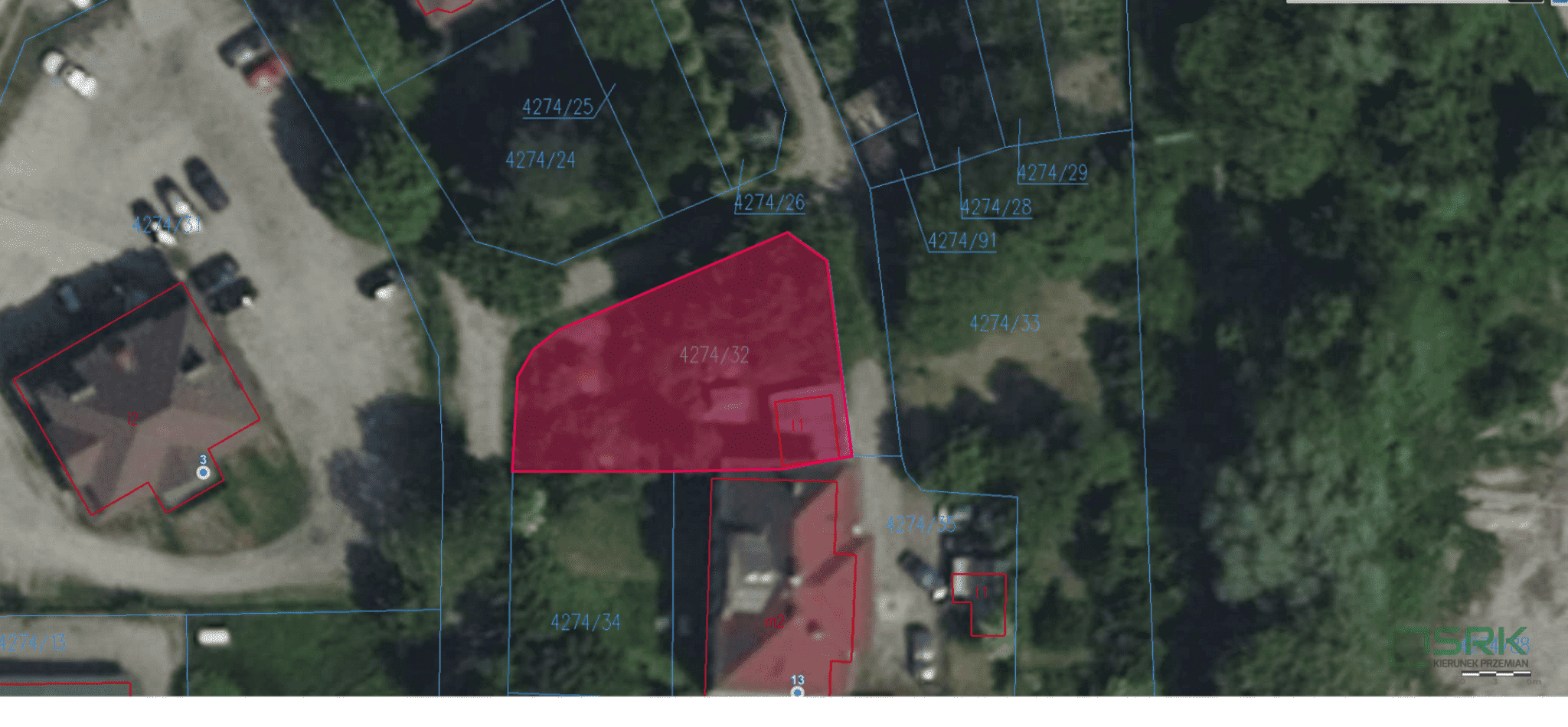 Działka inwestycyjna 450&nbsp;m², Czechowice-Dziedzice, Nad Białką - zdjęcie 1