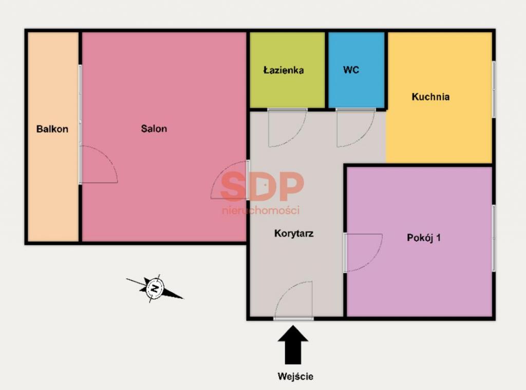 Mieszkanie 50&nbsp;m², Łódź, Skupiona - zdjęcie 15