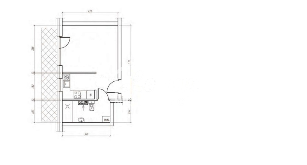 Mieszkanie 27,42&nbsp;m², Ustronie Morskie, Polna - zdjęcie 1