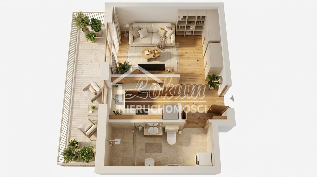 Mieszkanie 27,42&nbsp;m², Ustronie Morskie, Polna - zdjęcie 1