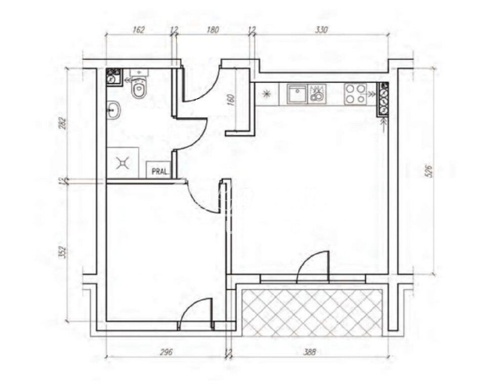 Mieszkanie 27,42&nbsp;m², Ustronie Morskie, Polna - zdjęcie 3