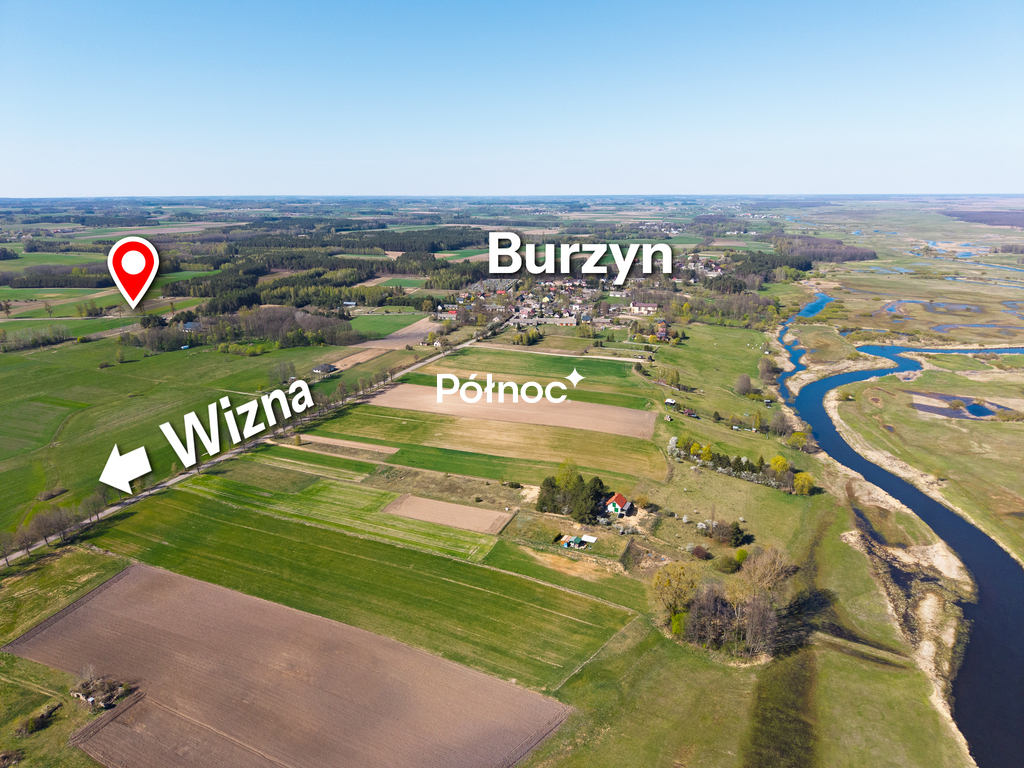 Działka budowlana 1056&nbsp;m², Burzyn, Krótka - zdjęcie 9