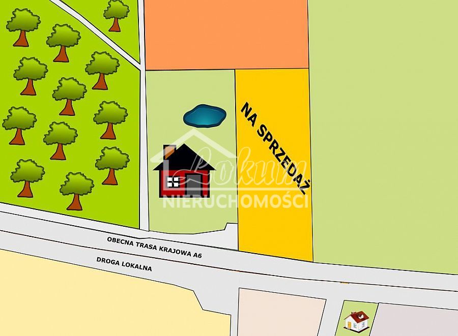 Działka inwestycyjna 1,19 ha, Kikorze - zdjęcie 4