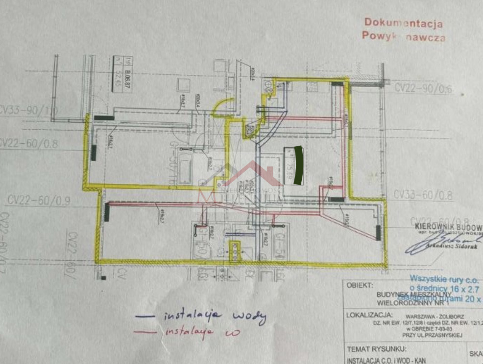 Mieszkanie 75,75 m², Warszawa, Żoliborz, Przasnyska - zdjęcie 15