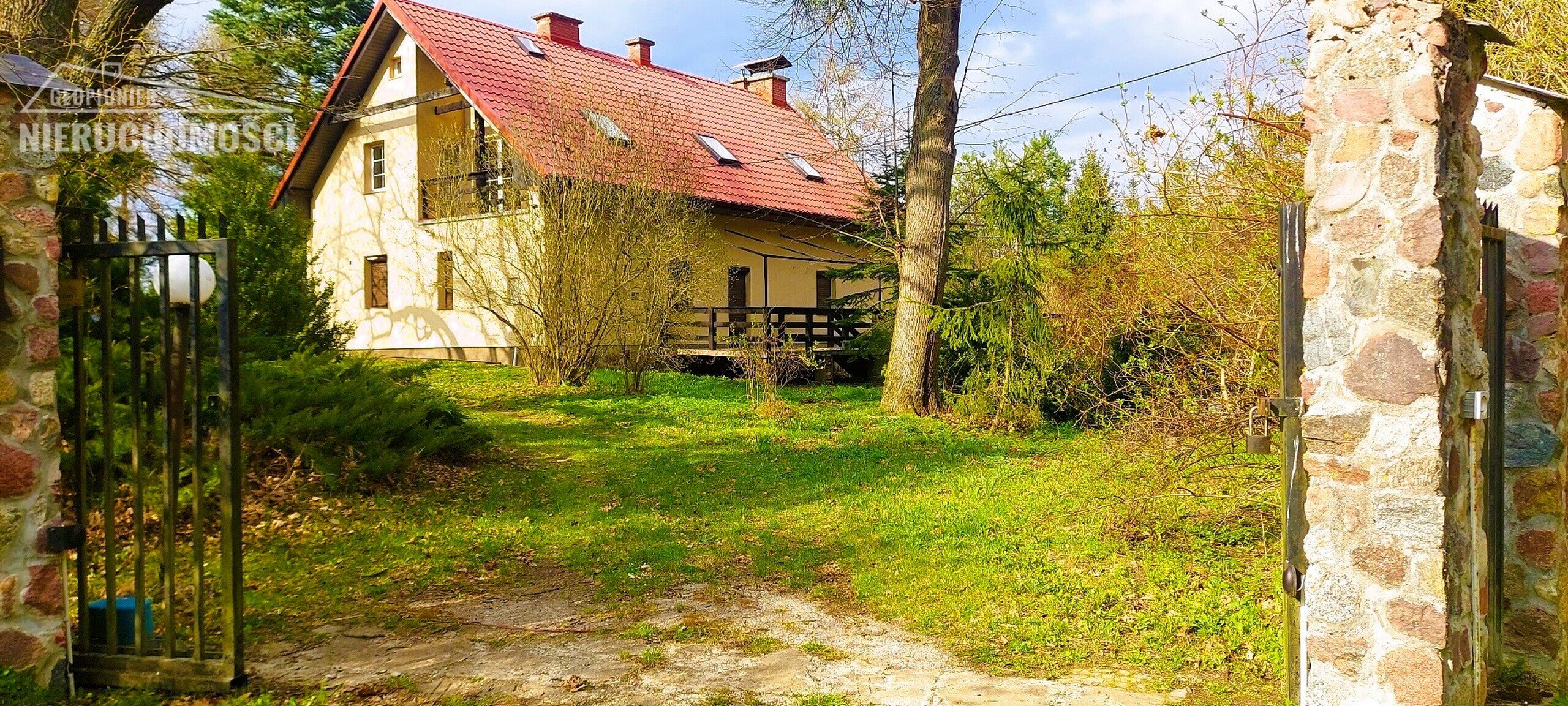 Dom - Siedlisko - Kalwa gm. Grunwald (powiat ostródzki), działka 6800m2 - zdjęcie 1