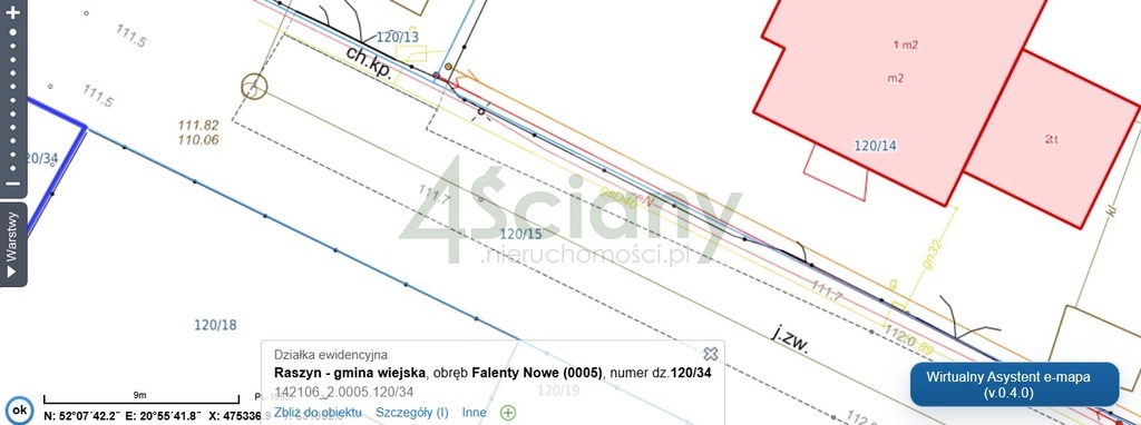 Działka budowlana 3927 m², Falenty Nowe - zdjęcie 4