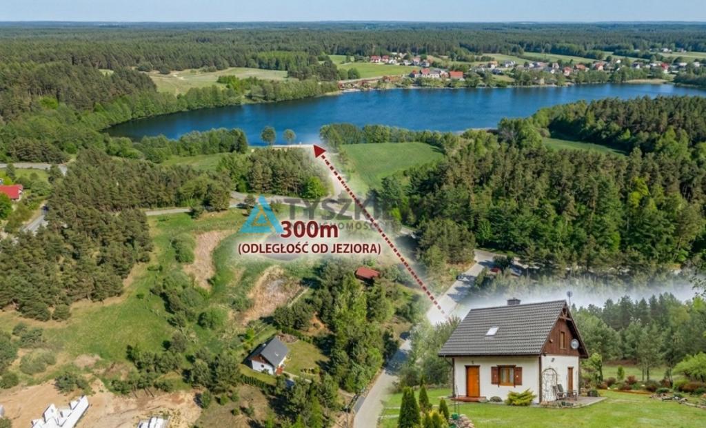Urokliwy dom, otoczony drzewami, nad J.Kamieniczno - zdjęcie 2