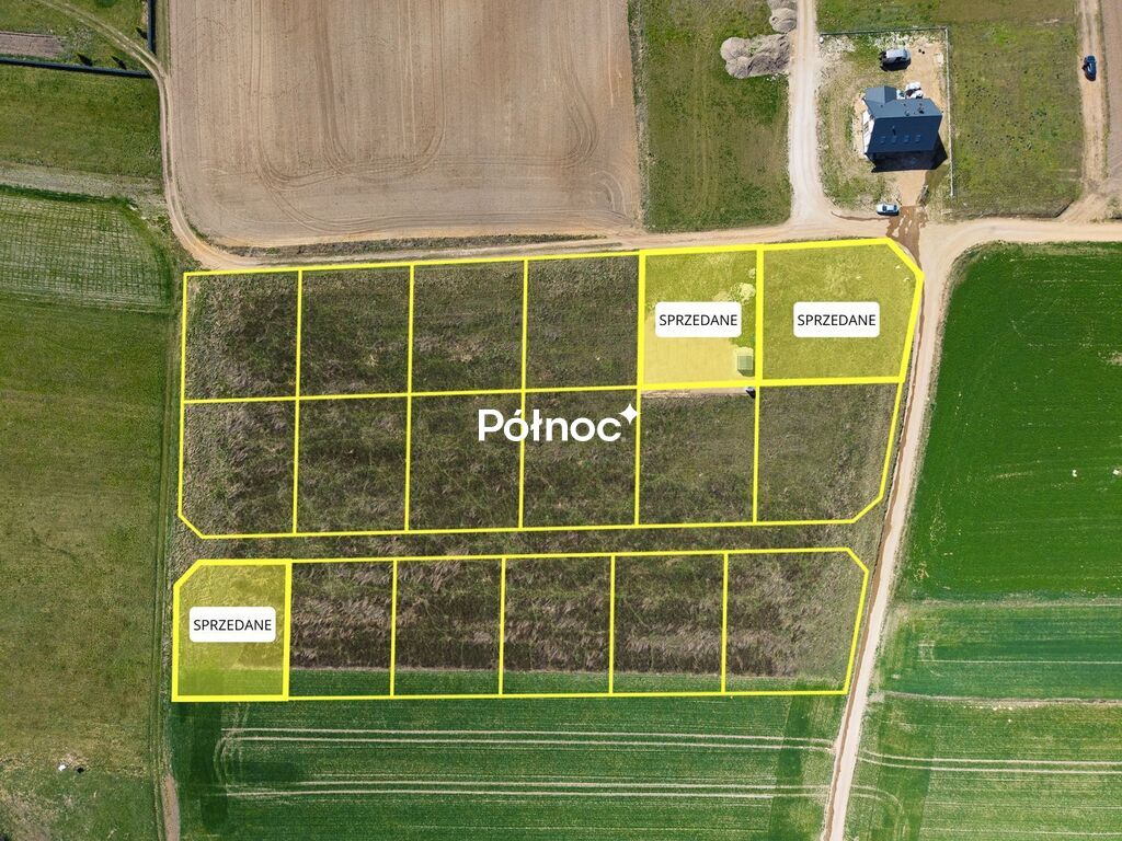 Działka budowlana 759&nbsp;m², Konarzyce, Kwiatowa - zdjęcie 3