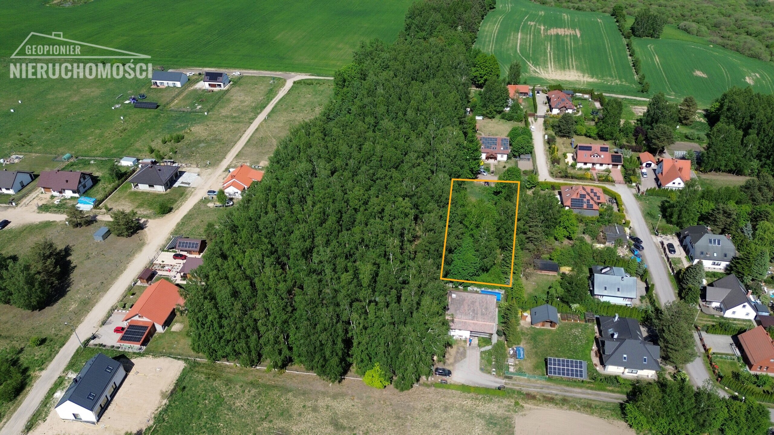 Ostróda - Zwierzewo, niezabudowana działka gruntu - zdjęcie 1