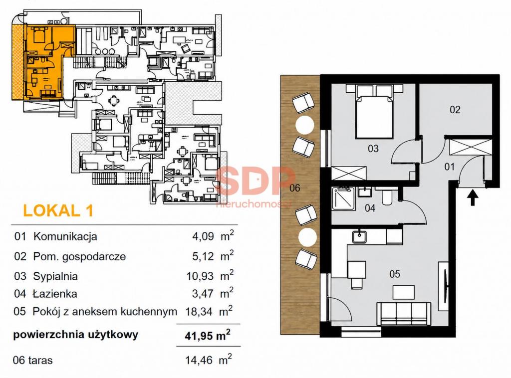 Mieszkanie 41 m², Karpacz, Wita Stwosza - zdjęcie 7