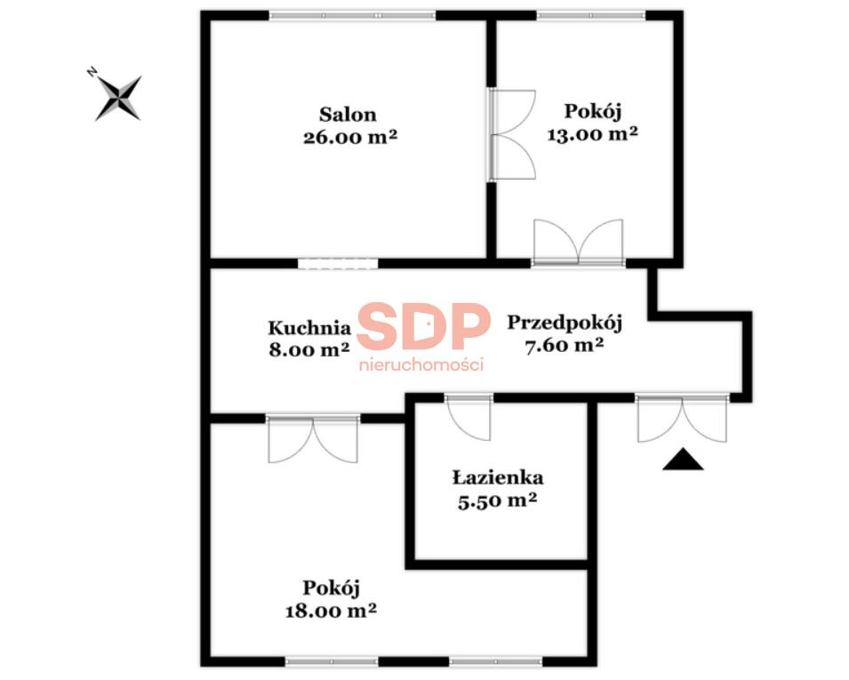Mieszkanie 79 m², Wrocław, Marii Curie-Skłodowskiej - zdjęcie 16