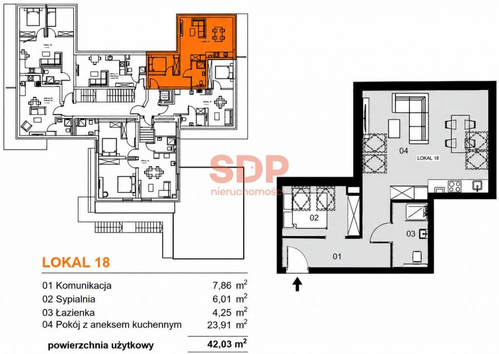 Mieszkanie 42 m², Karpacz, Wita Stwosza - zdjęcie 6